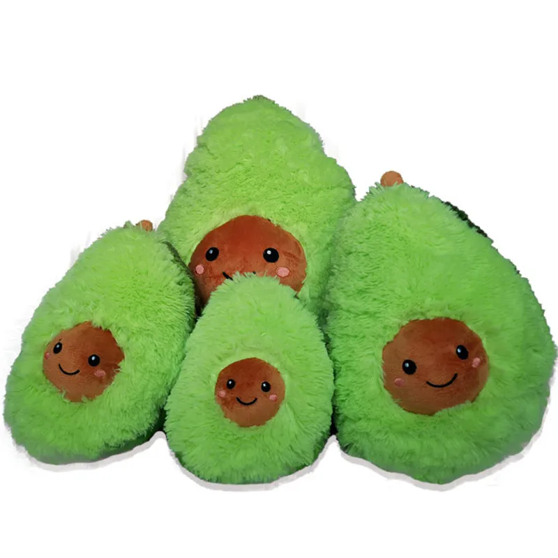 Avocado Plush Doll Soft Cushion Pillow Stuffed Animal For Girls Boys New year gift 2