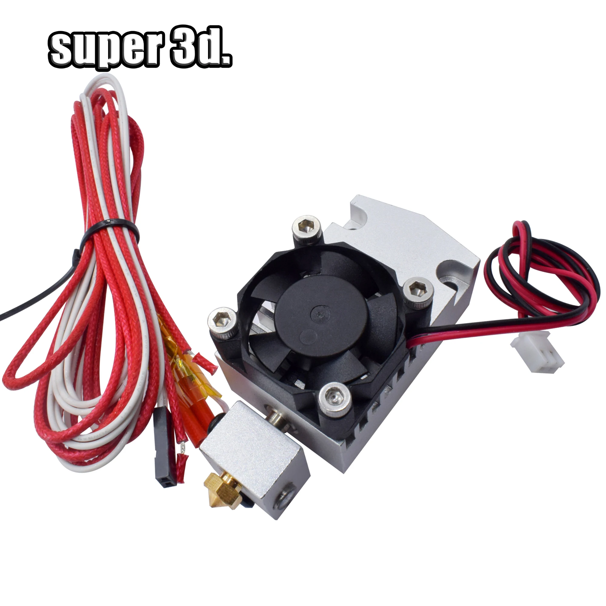 3D Printer Hot End 2 In 1 Out Double Color Extruder Cyclops Single Head ... - 3D Printer Hot EnD 2 In 1 Out Double Color ExtruDer Cyclops Single HeaD 12V 24V