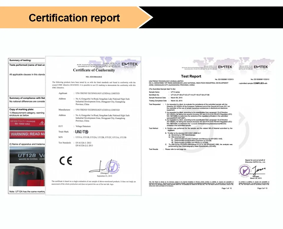 UNI-T UT12C Напряжение ручка тестер Бесконтактный детекторы напряжения переменного тока 90 V-1000 V 50/60 Гц Авто Мощность Off звуковой Вибрационный индикатор