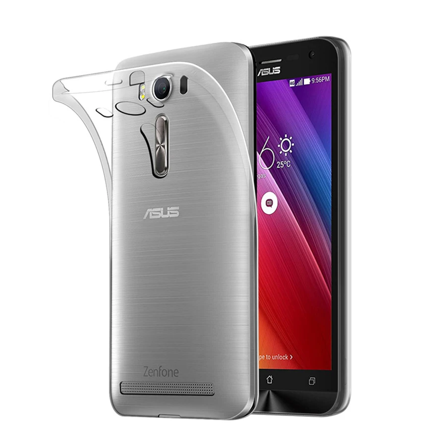 Arsmundi For Asus Zenfone 2 Laser ZE601KL ZE550KL ZE500KL Transparent Clear Soft TPU Case Cover Selfie ZD551KL |