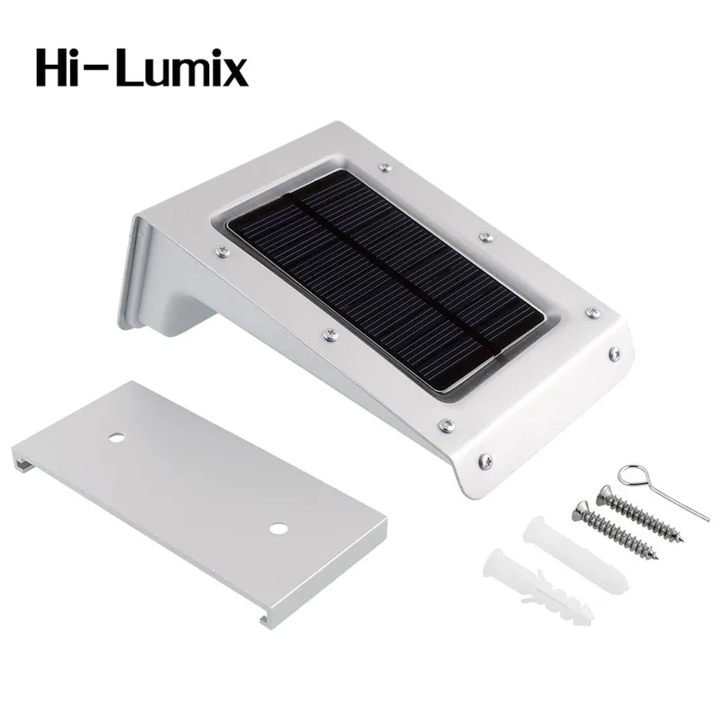 

Hi-Lumix IP65 Solar PIR sensor Motion Wall light 20Leds or 35Leds Wireless Security Step Light Night Lamps Stair, Garden,Doorway