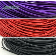 Aipinchun 2 м/лот DIY аудио кабель для наушников Ремонт Замена наушников провод шнур черный/красный/фиолетовый