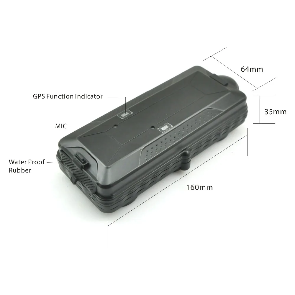 WCDMA Car Gps Tracker 3G gsm 10000mAh Magnet 3G Vehicle Tracker GPS+GSM+WIFI Positioning Offline Logger gprs gps trackers