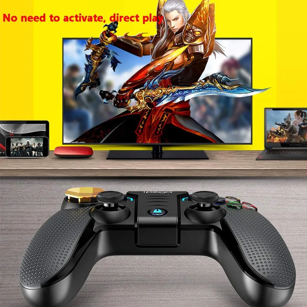 

Chercherr Bluetooth Gamepad, Game Controller Joypad Direct Play for PUBG Fornite Other Game Gaming Joystick Joypad,