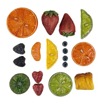 

Lemon Strawberry Simulated Fruit Pendant Resin Mold Silicone Jewelry Making Tool