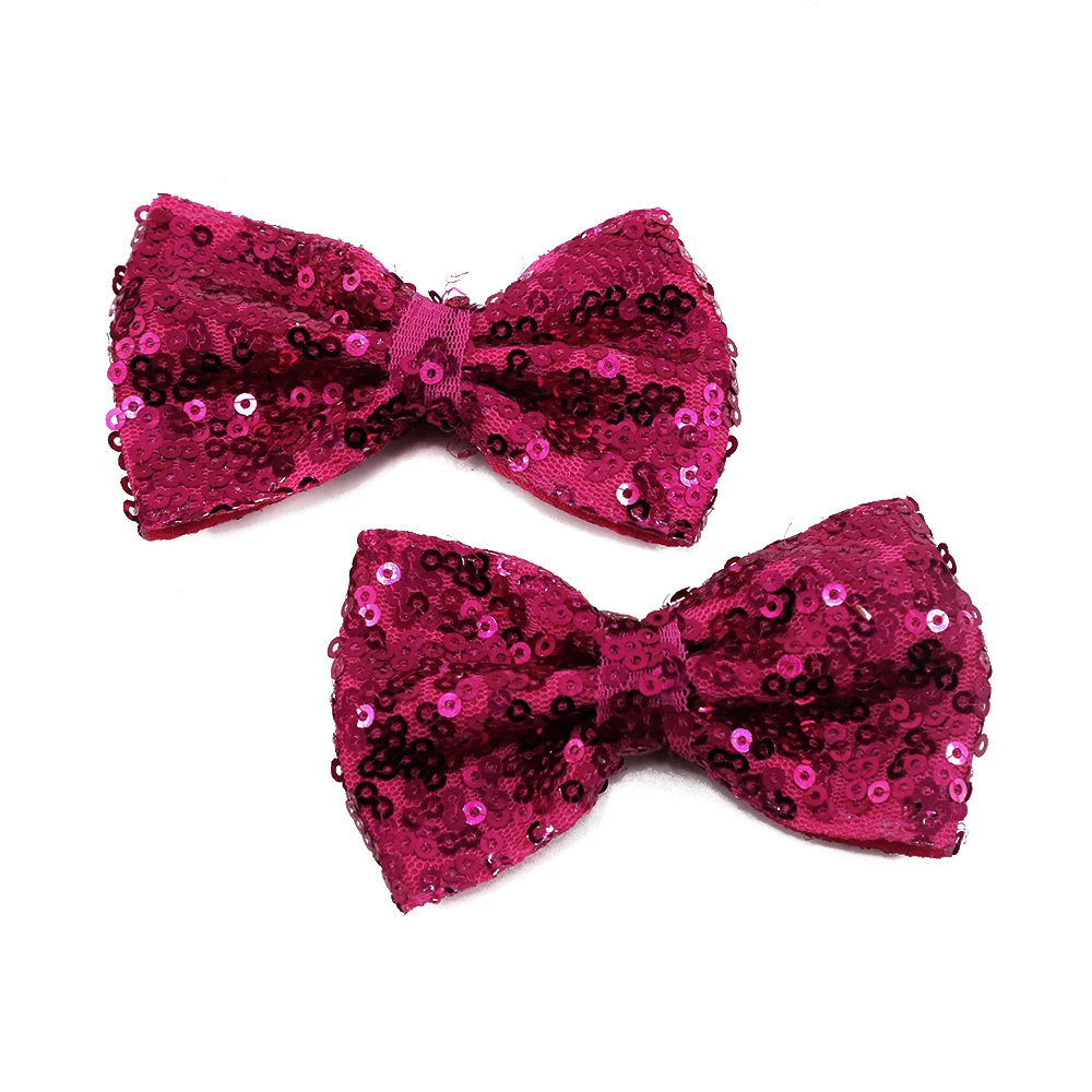 David accessories с бантом и блестками для девочек для художественного оформления ногтей, ручная работа ремесла аксессуары для волос 10 шт., материалы для ручных поделок, 10Yc2903
