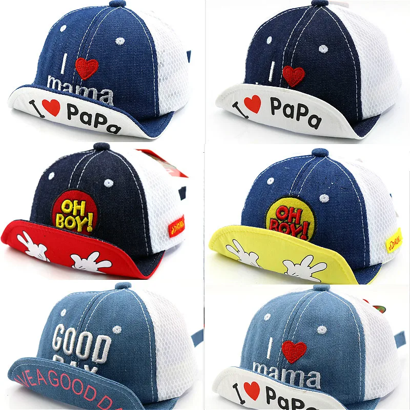 

Cute Baby Kids Boy Girl Summer Cap Infant Toddler Beret Cap Baseball Hat Children Baby Sun hats