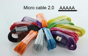 

Colorful Micro USB Cable Charger Cable Sync Data USB Micro Cable 1M 3FT for Samsung Huawei Sony LG Galaxy S6 5 Xiao mi New