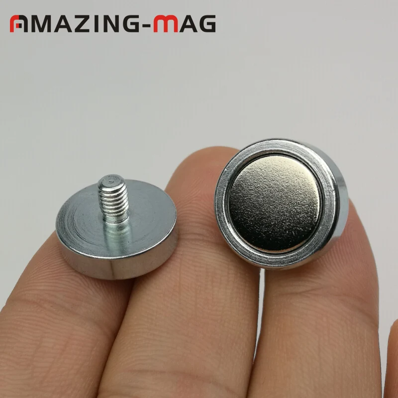 30 шт. магнитная основа для мобильных телефонов диаметр 16 мм|magnet pot|neodymium cup magnetscup
