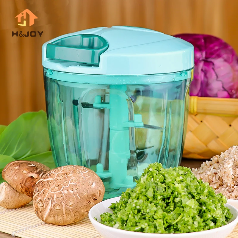 

Vegetable Chopper Onion Meat Grinder Garlic Manual drawstring Vegetable Slicer Flour Egg Stirrer Cake Tool Kitchen Accessorie