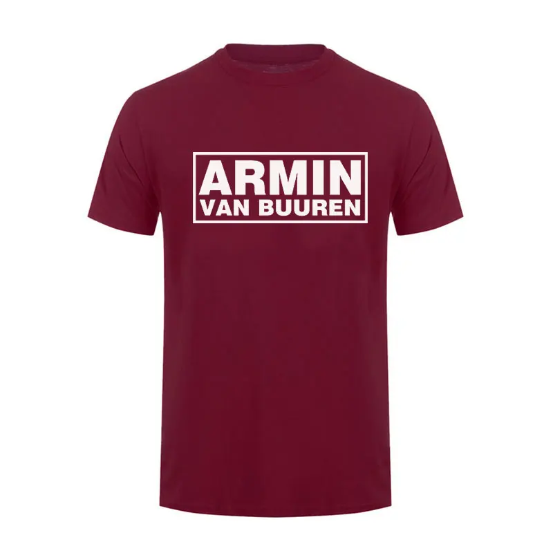 Armin Van Buuren с буквенным принтом для мужчин/женщин панк-рок группа футболка черно-белые повседневные хлопковые футболки футболка для мужчин - Цвет: 7