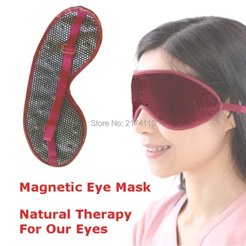 

5pcs/lot Tourmaline Magnetic Eye Mask Sleeping Eyeshade Eyepatch Blindfold with Magnets Travel Sleep Aid Cover Light Guide