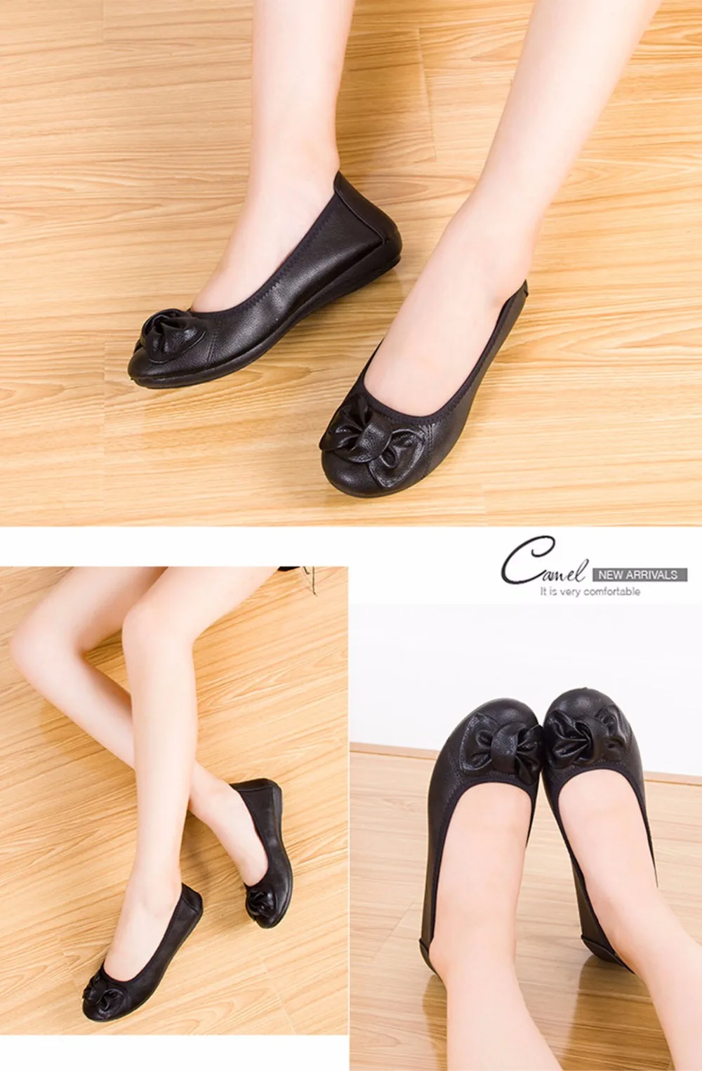 Bimolter New Soft Leisure Flats Women Shoes Comfortable Mom Bimolter New Soft Leisure Flats Women Shoes Comfortable Mom