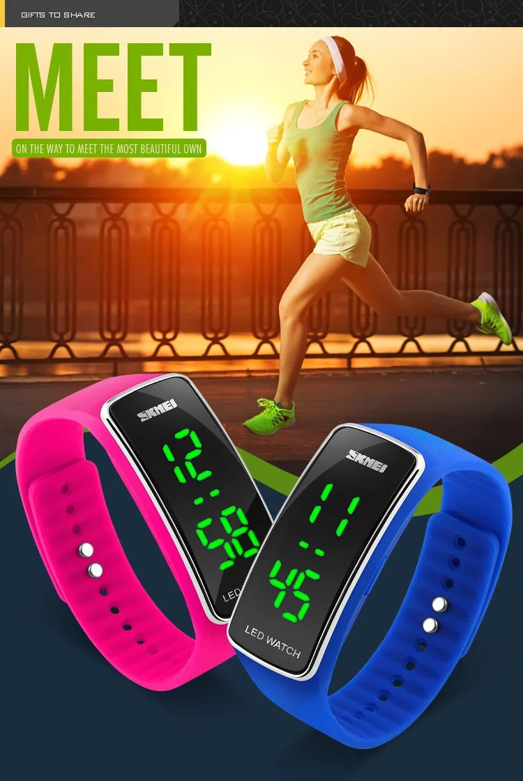 Lady font b Sports b font font b Watches b font Digital font b Watch b