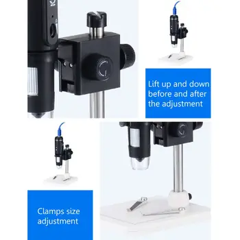 

1000X USB3.0 Digital Microscope 5MP HD Camera Electronic Magnifier with Holder