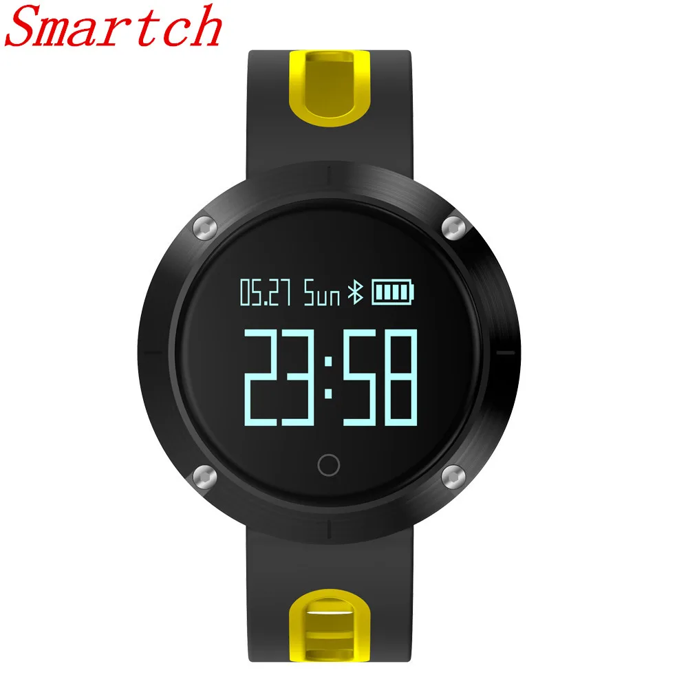 Smartch Smart Bracelet DM58 Heart Rate Monitor Smartband Blood Pressure Monitor Smartwatch IP67 Waterproof Activity Fitness