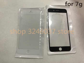 

50pcs/lot NEW Original Replacement LCD Front Touch Screen Glass Outer Lens for iphone 7 4.7inch Oleophobic coating high quality