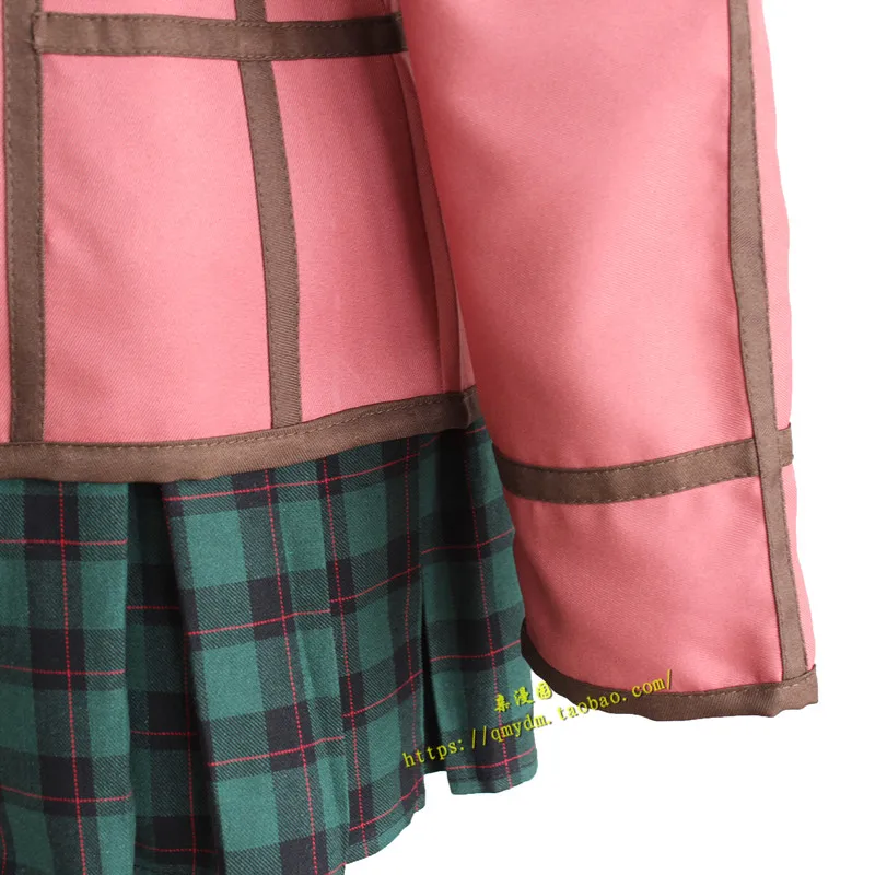Бесплатная доставка Горячая игра перезаписи Косплей ohtori chihaya COS JK японский для девочек школьная форма полный комплект (пальто + рубашка +