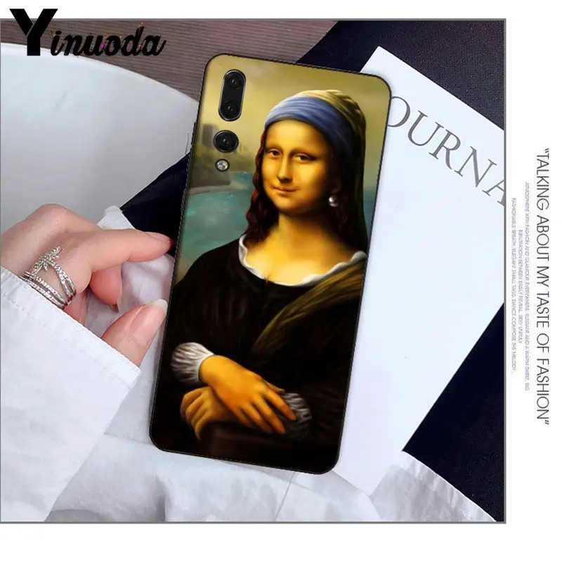 Van Gogh Mona Lisa Girl Pearl Earring Art