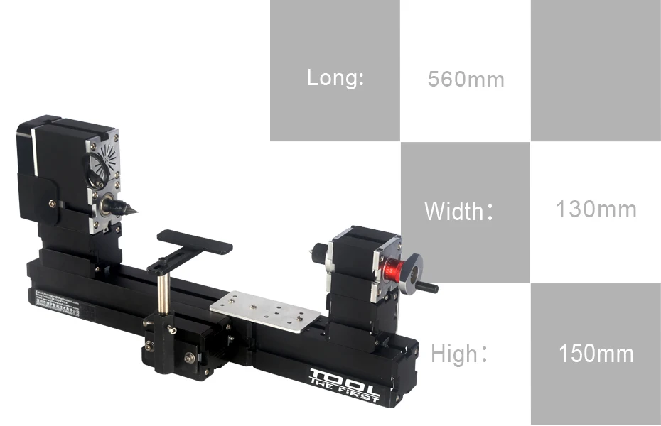 TZ20003MBP DIY гальваническим BigPower мини металлический токарный станок, 60 Вт 12000r/мин двигателя, стандартизированные воспитании детей, подарок