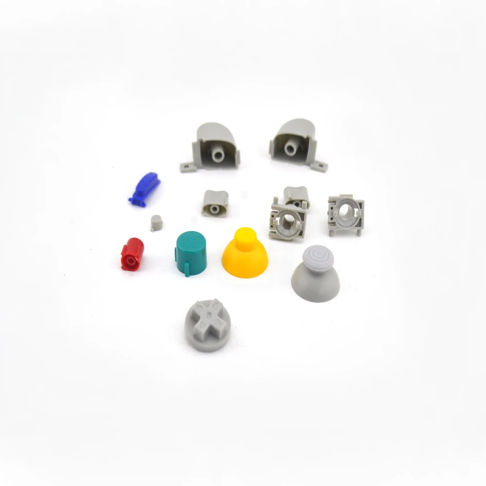 

1set Analog Stick Cap Buttons Keypads Buttons for Gamecube controller for N-G-C Joystick