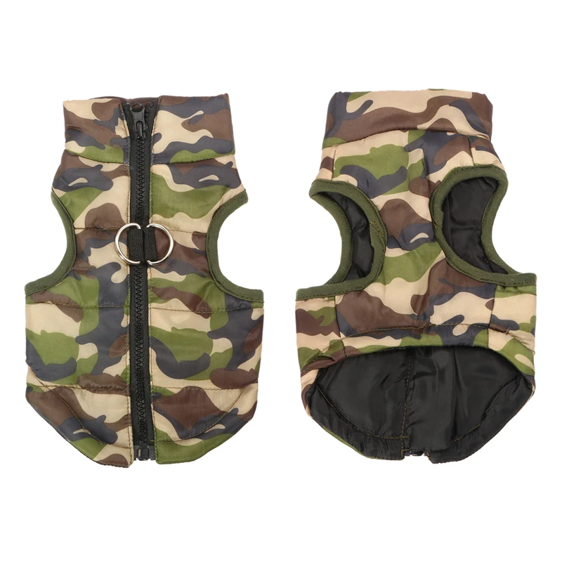 Camouflage Dog Clothes Pet Zipper Coats Jackets Dog Clothes For Small Medium Dogs Chihuahua Warm Winter Spring Costume XS-L Size Camouflage Dog Clothes Pet Zipper Coats Jackets Dog Clothes For Small Medium Dogs Chihuahua Warm Winter Spring Costume XS-L Size