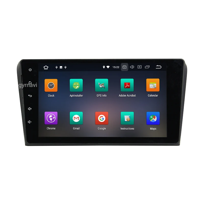 Excellent 9 inch screen for mazda 3 2004-2009 Android 8.0 Octa core PX5 car radio gps with 4G RAM 32G ROM wifi 4g usb auto Multimedia 1