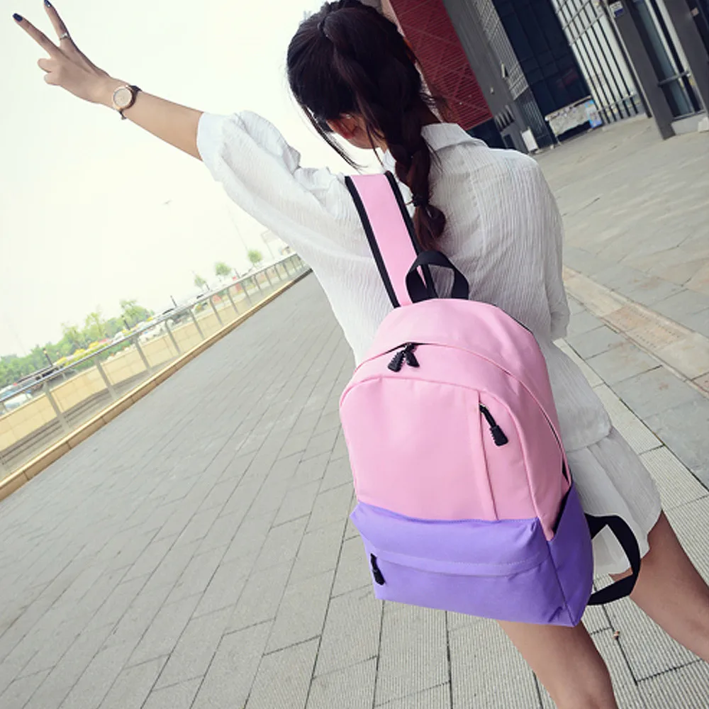 Newest Unisex Korean Backpack Women Women Vintage Canvas