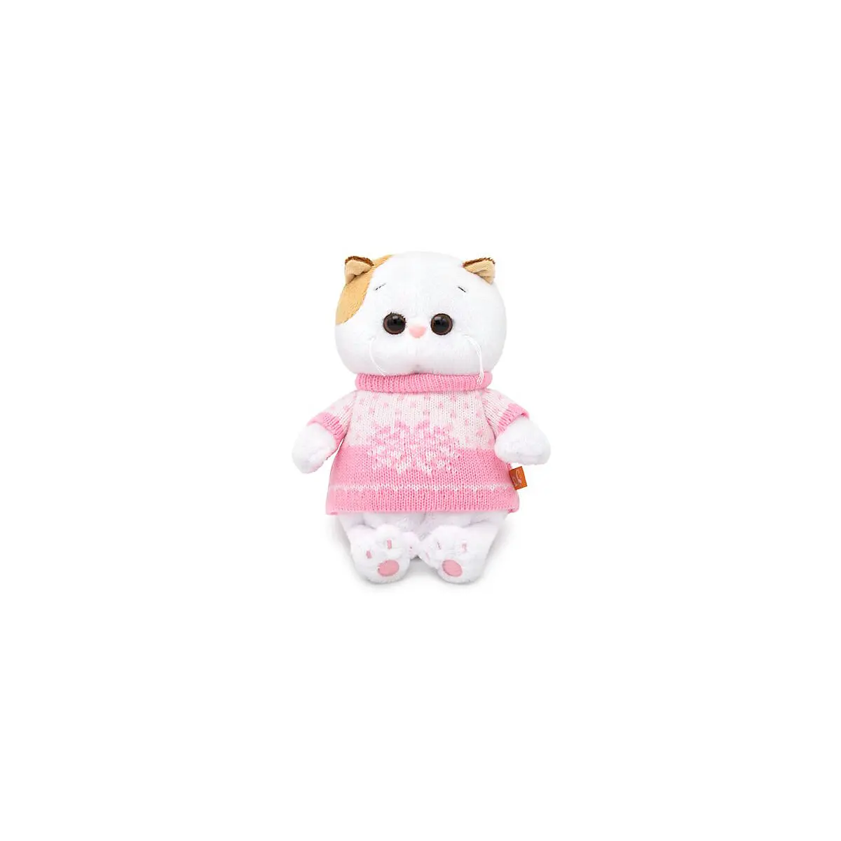Мягкая игрушка Budi Basa Кошечка Ли-Ли Baby в свитере, 20 см - Цвет: Белый