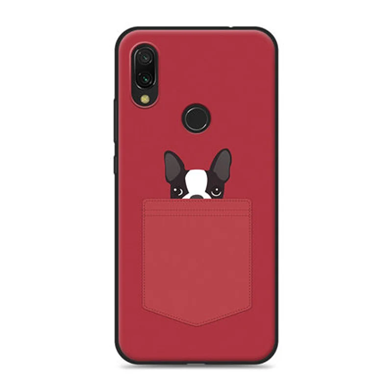 Чехол для xiaomi redmi 7, чехол для телефона redmi 7 с рисунком животных из мягкого силикона с рисунком из ТПУ, чехлы для xiaomi redmi 7 redmi 7, чехлы для задней панели