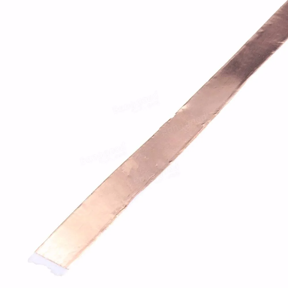 30 м одной стороны проводящих Медь Фольга ленты клей EMI Экранирование тепла противостоять ленты 5 мм 6 мм 8 мм 10 мм