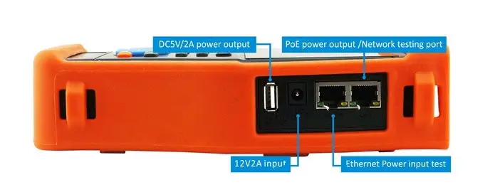 4,3 дюймов H.265 4K IP камера тестер Аналоговый CVBS CCTV тестер с TDR кабель тест AHD CVI TVI SDI HDMI опционально