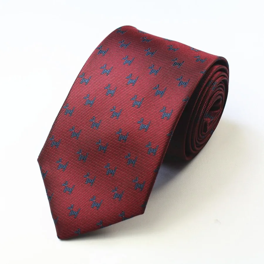 RBOCOTT мужские s 7 см галстуки с узорами Галстуки для шеи шелковые жаккардовые галстуки для мужчин синий галстук для бизнеса Свадебная вечеринка красные галстуки