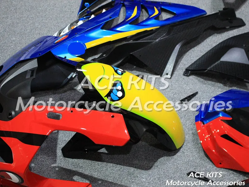 Новинка из АБС-пластика для мотоцикла обтекатель для BMW S1000RR 2009 2010 2011 2012 2013 впрыска топлива bodywor все сорта цветной № 385