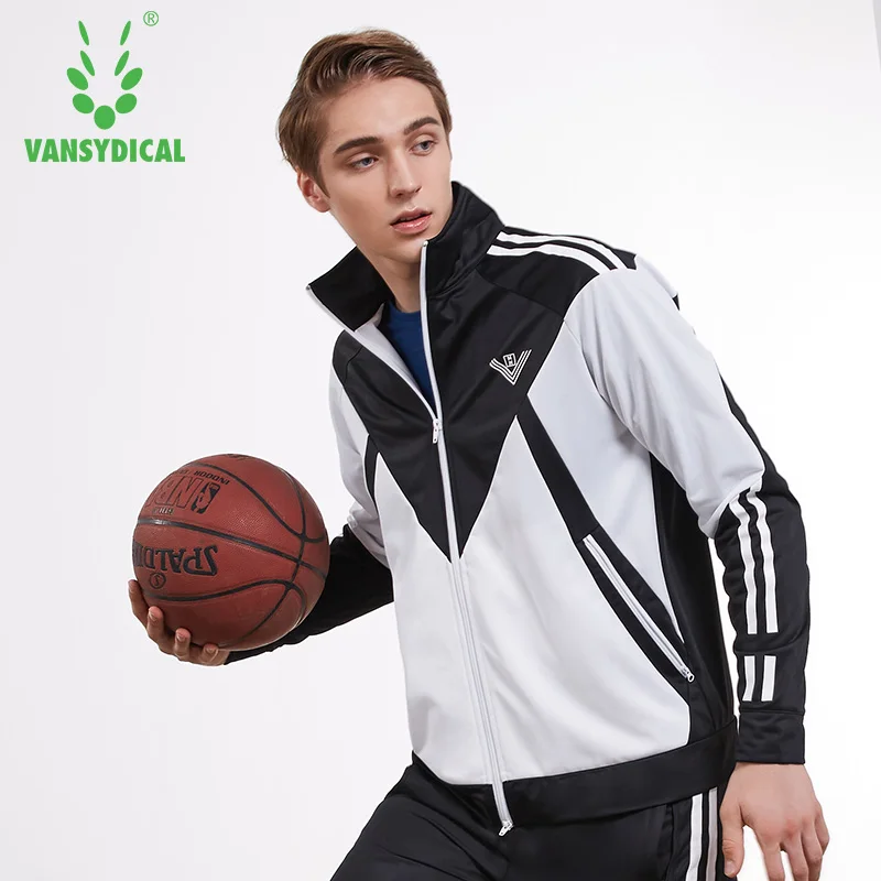 Спортивные куртки Vansydical Мужская ветрозащитная спортивная одежда с длинным