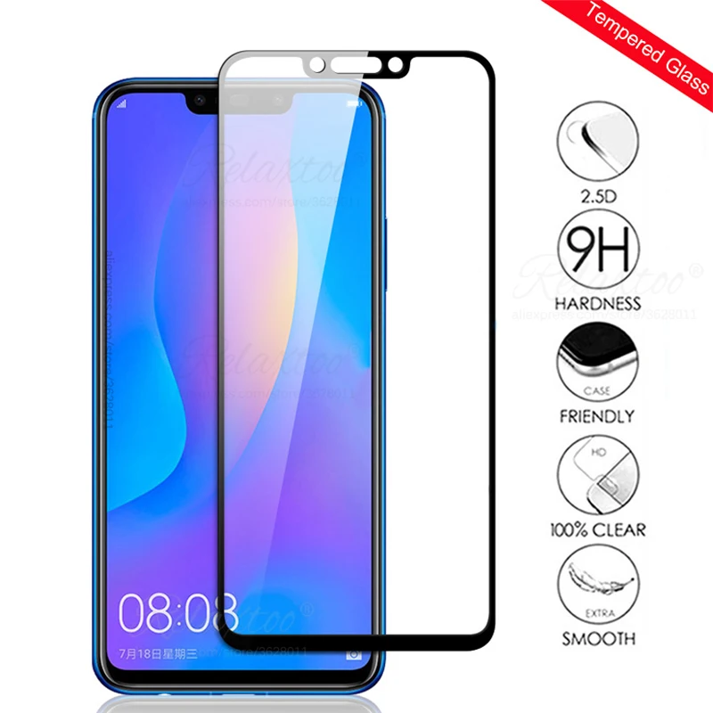 Защитное стекло для Huawei Nova 4e 4 3 3e 3i закаленное Hawei nova4 nova3 i e nova3e nova4e защитная пленка