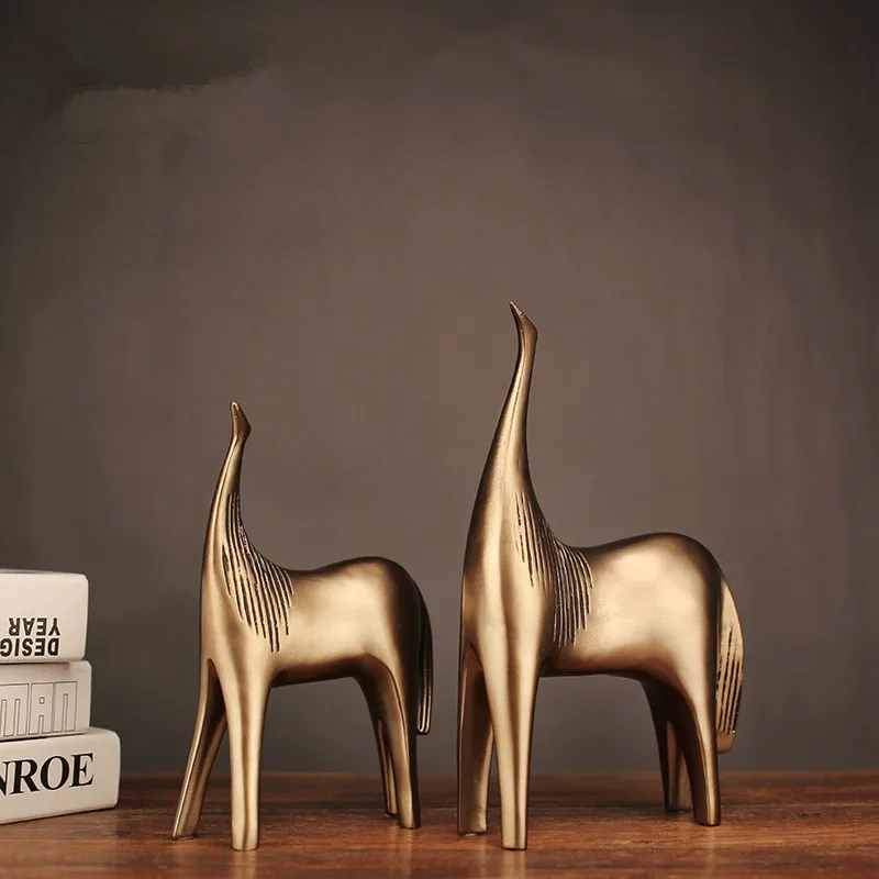 2018 срочная продажа Mrzoot современная абстрактная статуя лошади ювелирные изделия
