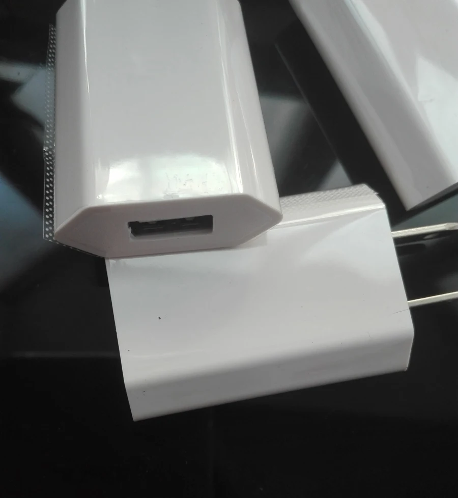 Knonewin высокое качество 5 В полный 1A EU/us Подключите USB AC Путешествия стены Адаптеры питания зарядки Зарядное устройство для iphone 4 4S 5 5S IPod Touch
