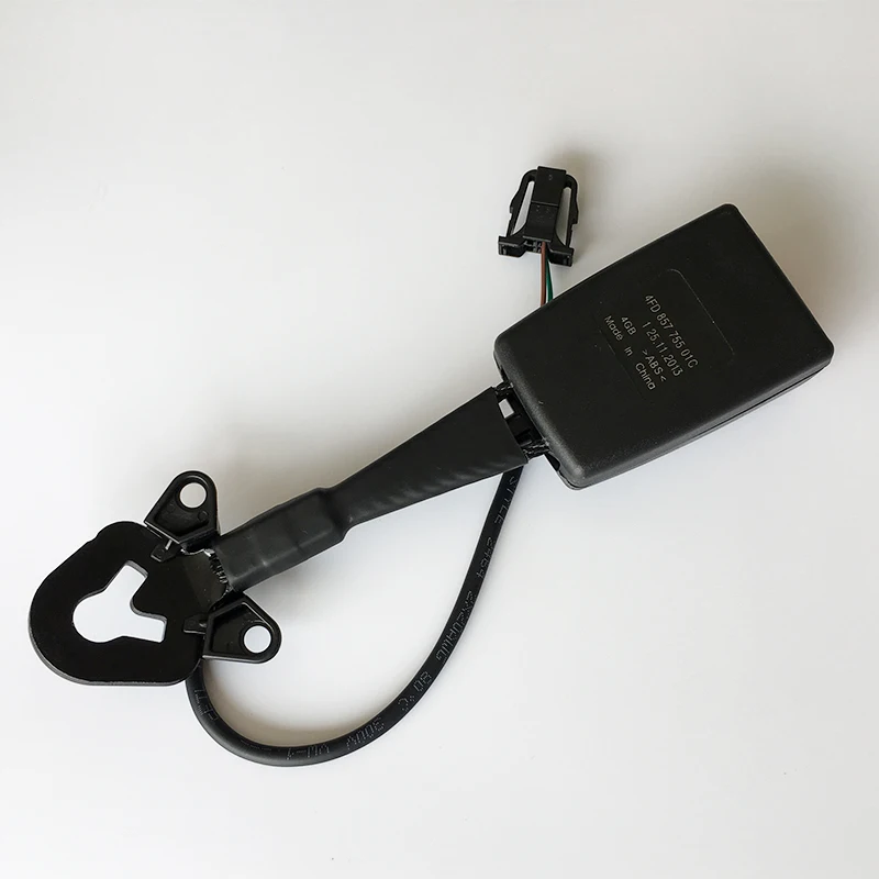 

OEM Front Seat Belt Buckle Padding Socket Plug Connector Seatbelt Early Warning Device For A4 A6 S6 8E0 857 755 D/755 E/755 Q