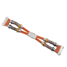 Ouhaobin Смарт часы сменные ремешки кожаный браслет браслет, ремешок для часов для Fitbit Ionic часы полосы Jan25