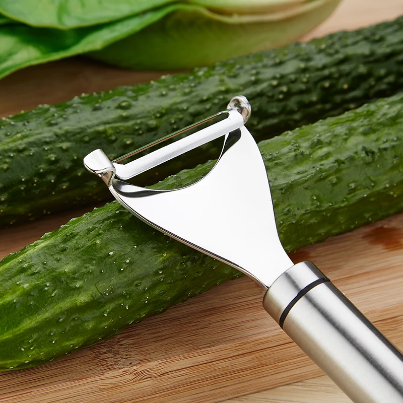 Stainless Steel Potato Peeler Fruit Vegetable Tools Metal Peeler Zesters Slicer Kitchen Gadgets Accessories Cooking Tools (6)