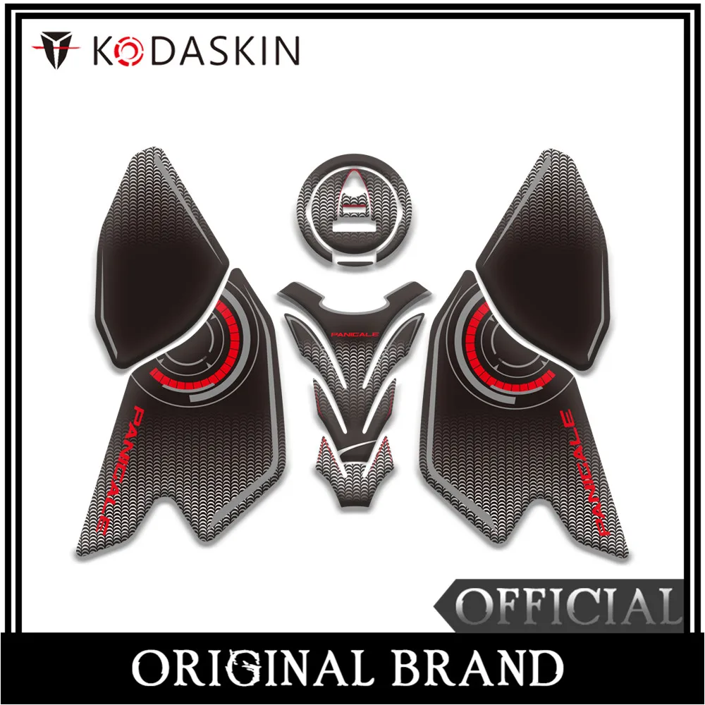 

KODASKIN Motorcycle 3D Gas Cap Tank Pad Sticker Decal Emblem for PANIGALE V4