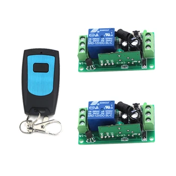 

Newest Mini Smart Home Remote Control Switch RF Radio Receiver Learning Code Work Easy to Carry 315/433