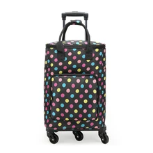 Алюминиевая фольга Оловянная изоляционная Сумка-тележка сумка охлаждаемая свежая хозяйственная сумка с колесами женская/старшая складная корзина для покупок