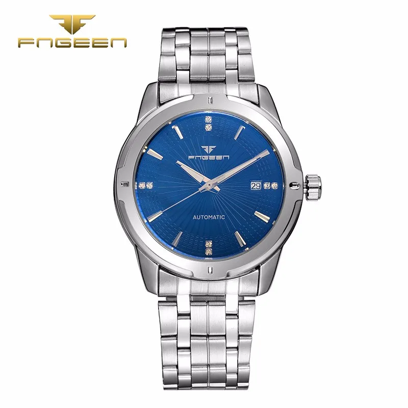 

FNGEEN Wristwatch Mens Gold Mechanical Watch Men Date Luxury Automatic Waterproof Men Clock Watch Male Chinese Wrist Watch