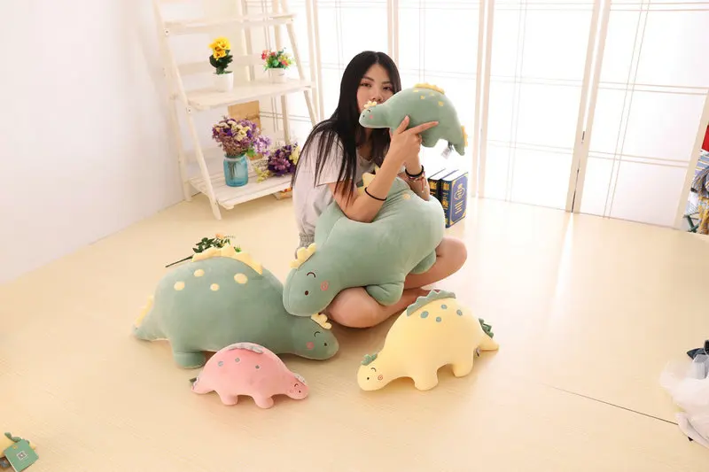 30-85 см Kawaii Плюшевые игрушки-Драконы мягкие Мультяшные Животные Динозавр кукла диван для декоративной подушки дети подарок на день рождения