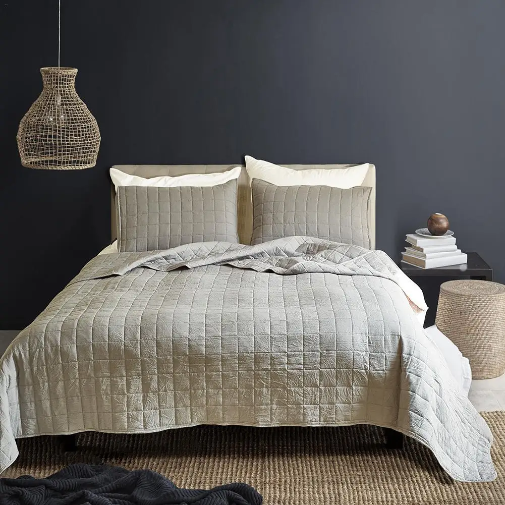 

3PC Coverlet Quilt Set Bedspread set Coverlet Bedspread Blanket Set Bed Cover Sheets Pillowcase
