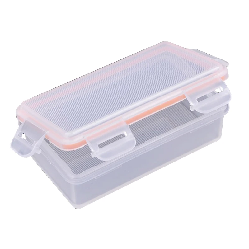 

Soshine Outdoor Waterproof Battery Storage Box Battery Storage Case for 2 pcs 18650 battery Transparent