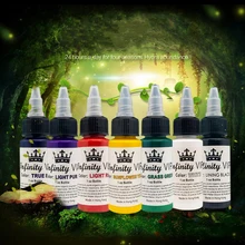 Профессиональный пигмент для татуажа, Перманентный макияж, флакон, чернила для татуировок, пигмент для тела, красота, натуральные растения, продукты для татуировки, 30 мл