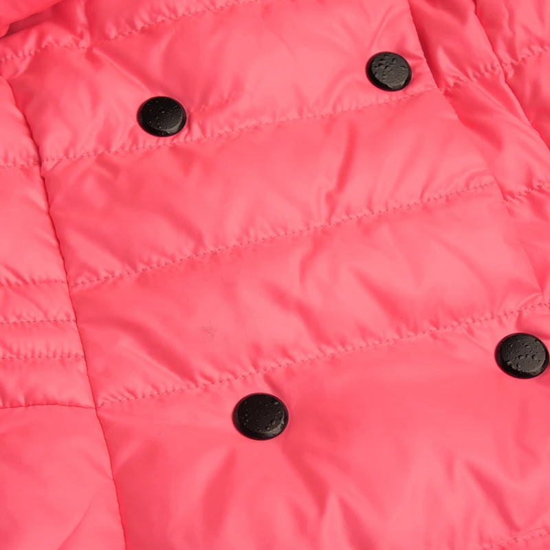 Women Bright Candy Colour Winter Coats Jackets Padded Warm Clothing For Young Women Long Jackets Adjustable Waist CH787 (5)